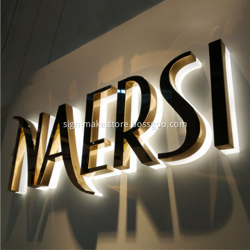 Custom Made LED Metal Letter Wall Signs
